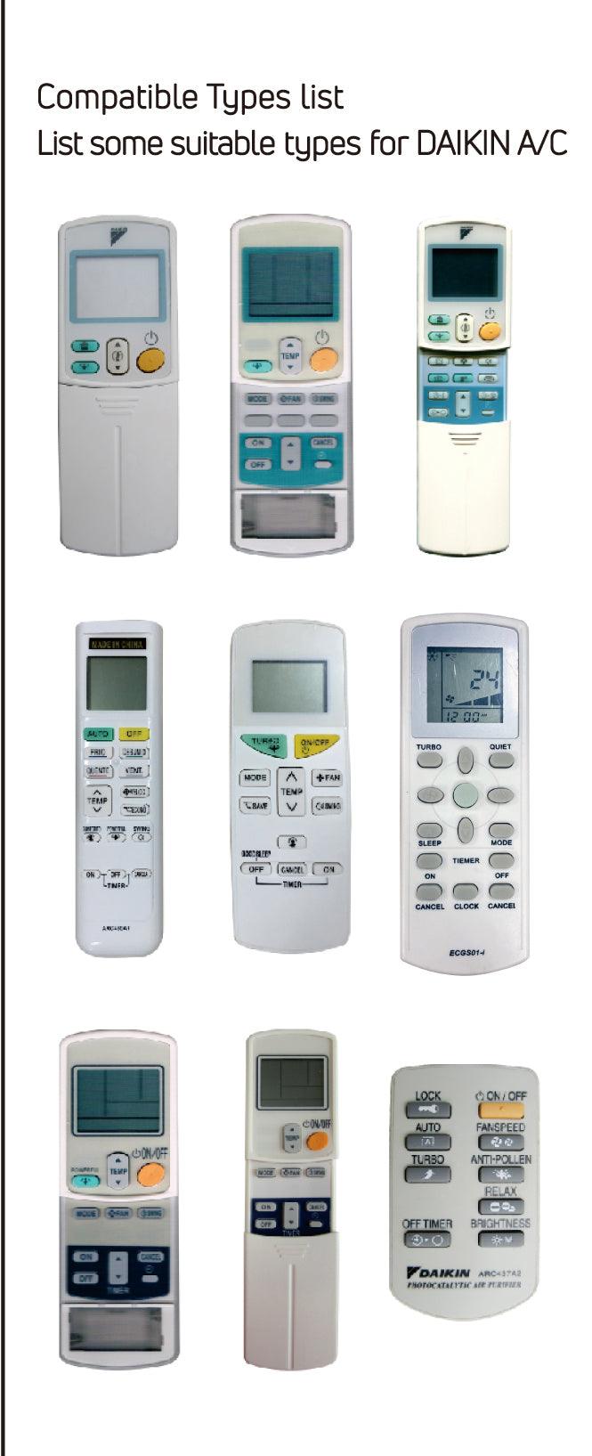 KS-DK02V Universal AC Remote Control For Daikin Air Conditioner