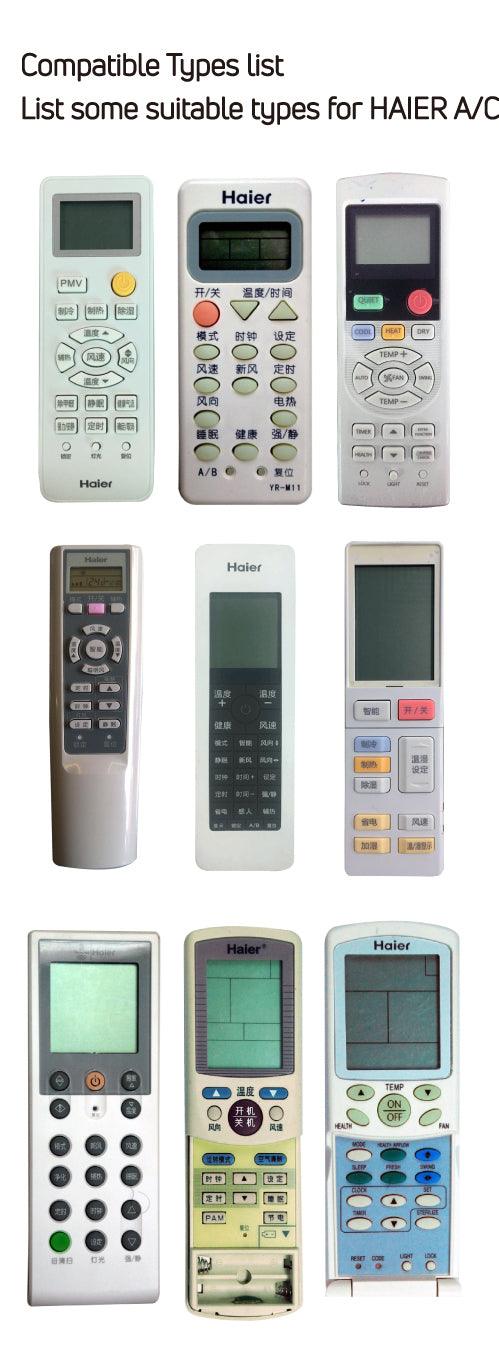 KS-HE01V Universal Remote Control Compatible With Haier Air Conditioners, AC Remote Control with Same Functions as Original