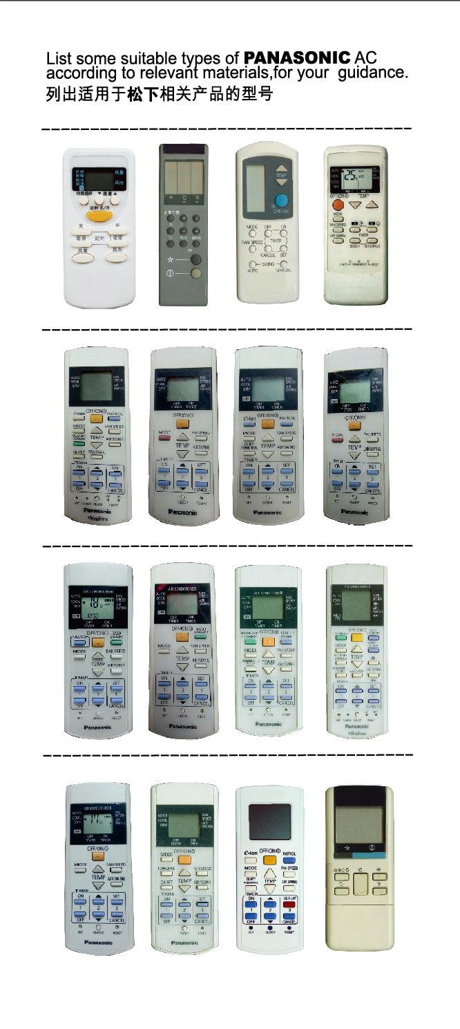 KS-PN02V Universal Remote Control Compatible With Panasonic Air Conditioner, AC Remote Control with Same Functions as Original