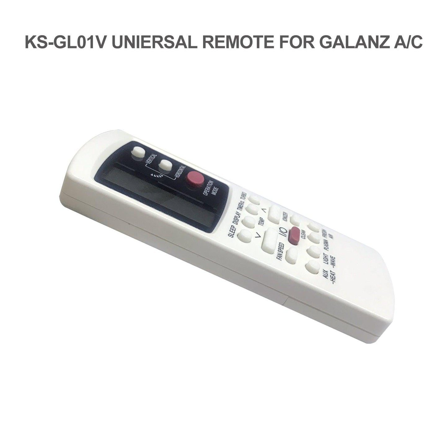 KS-GL01V Universal Remote Control Compatible With Galanze Air Conditioner AC Remote Control with Same Functions as Original