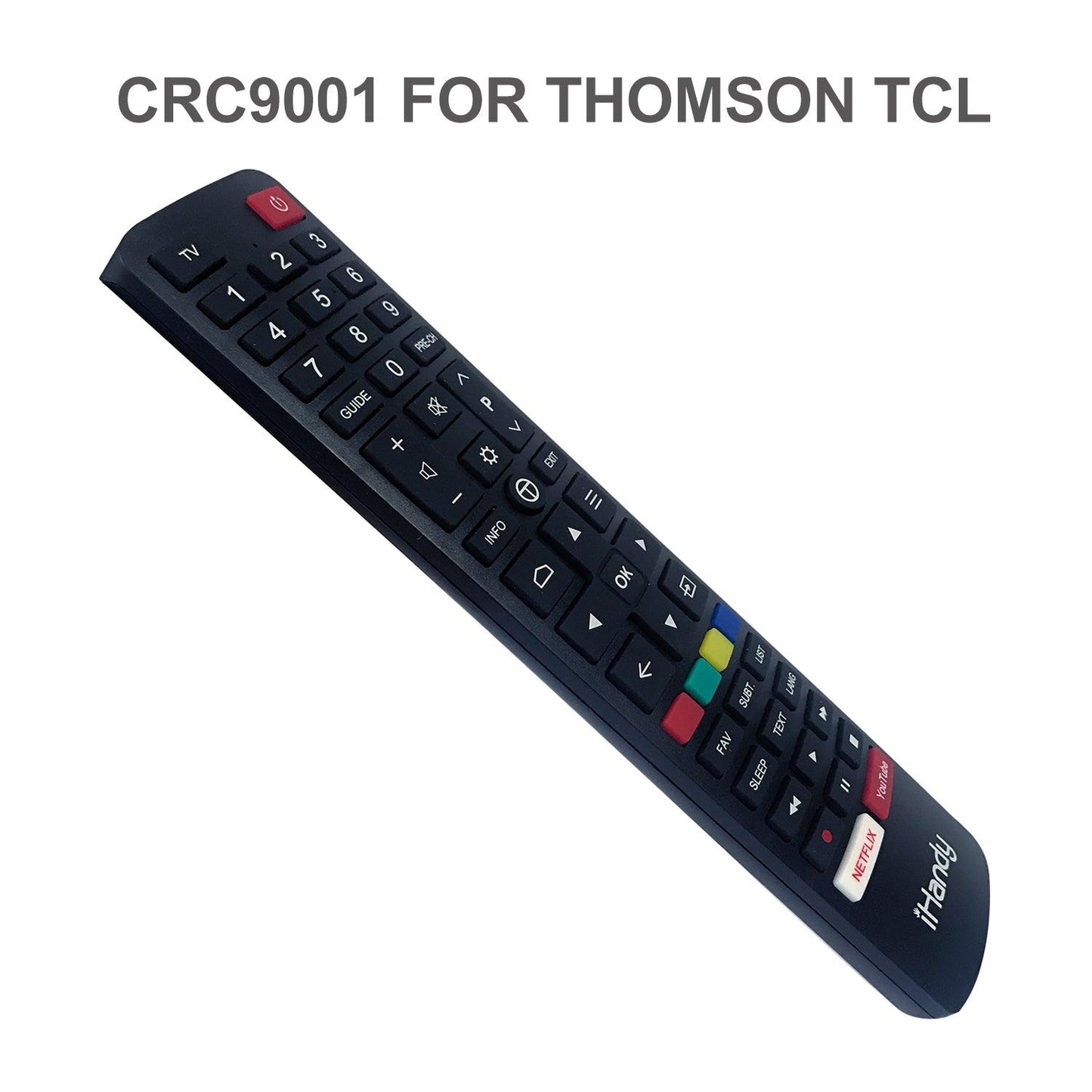 CRC9001 Universal TV Remote Control Works with Thomson/ TCL TVs