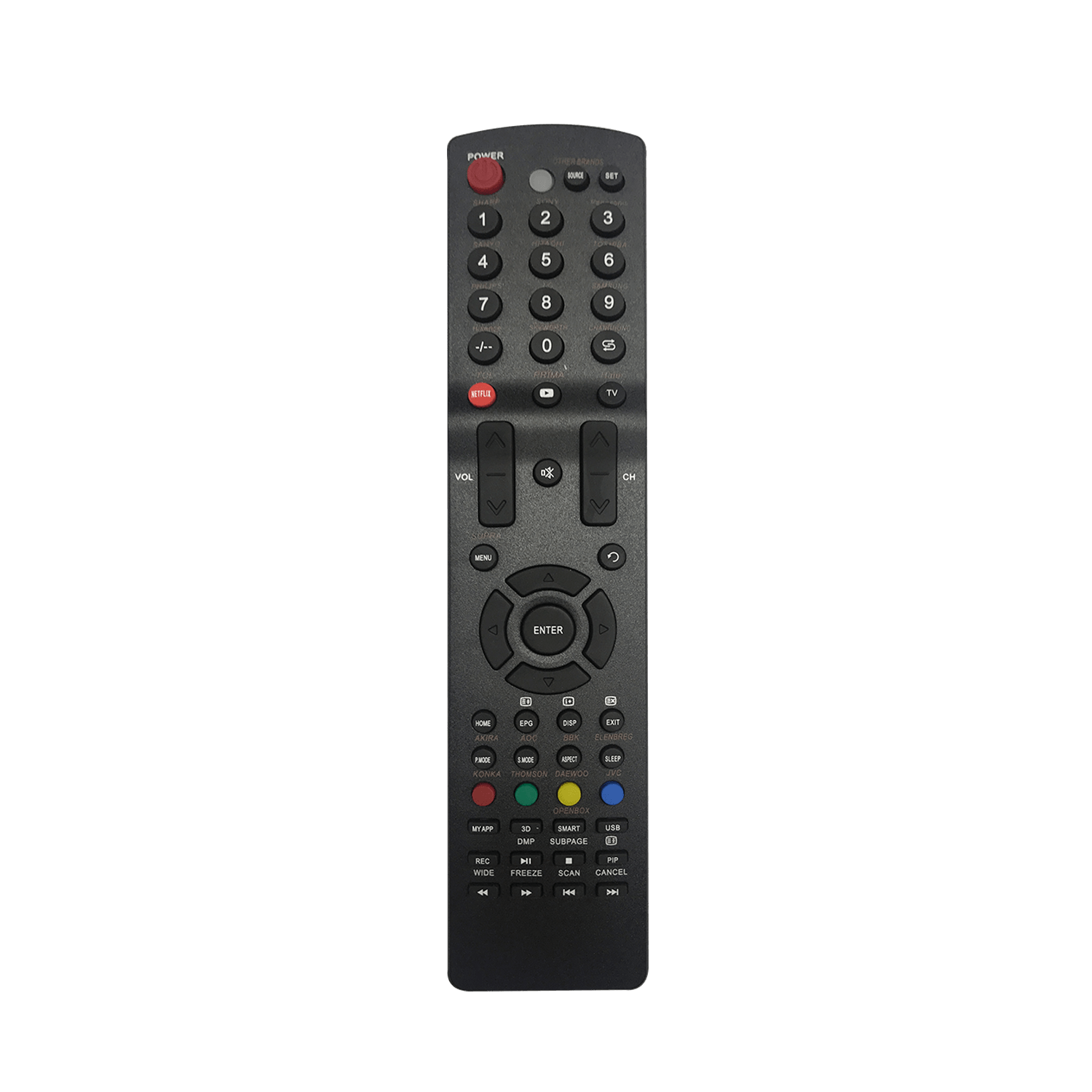 Master tv discount remote