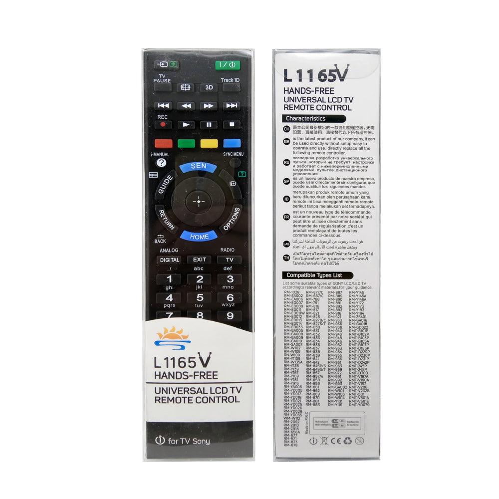 L1165V Remote Control For Sony TV, KDL Series, KDL32/KDL40/KDL46, R380/R400/R450 HDTV