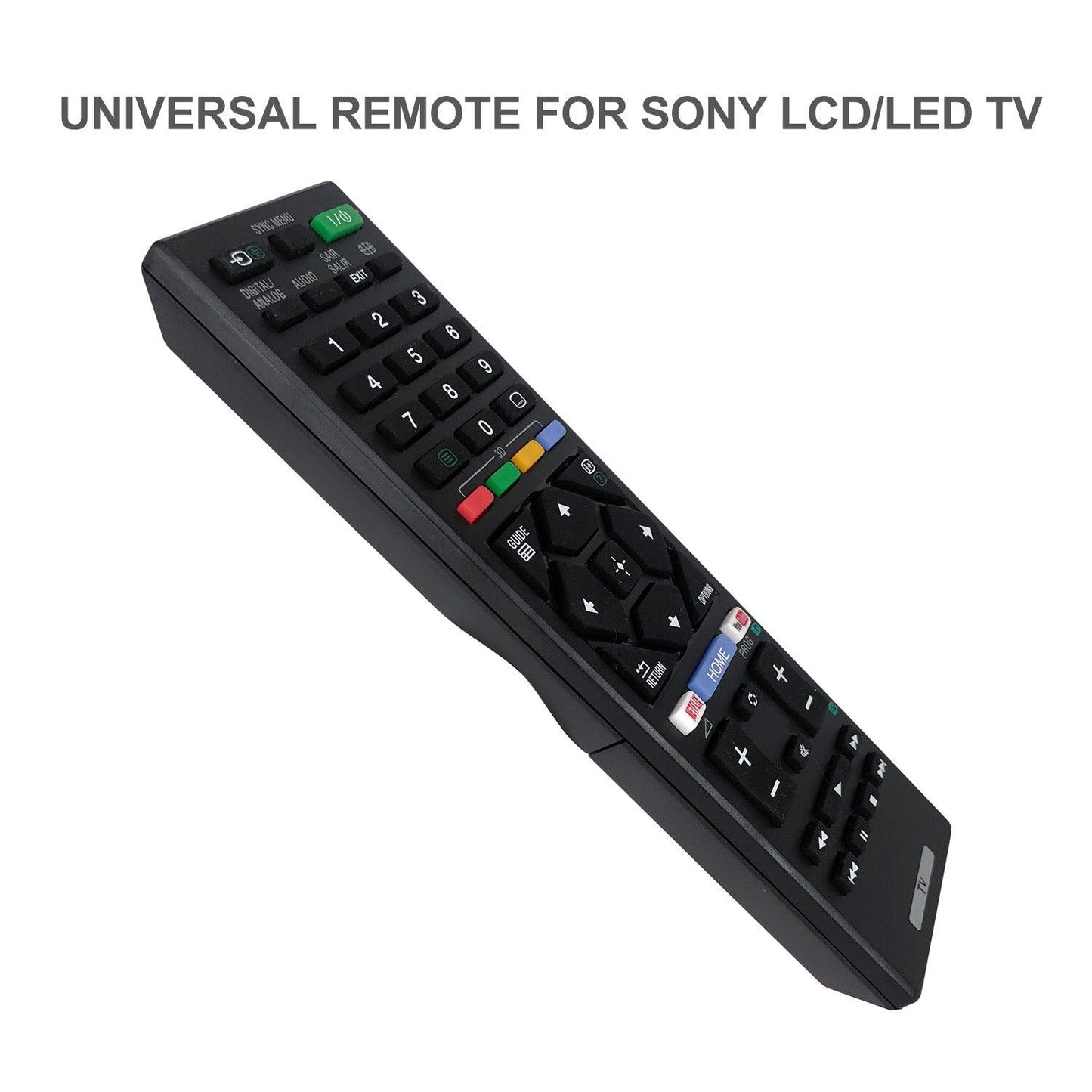 L1185V Remote Control For Sony TV, KDL Series, R380/R400/R450 Series, and More