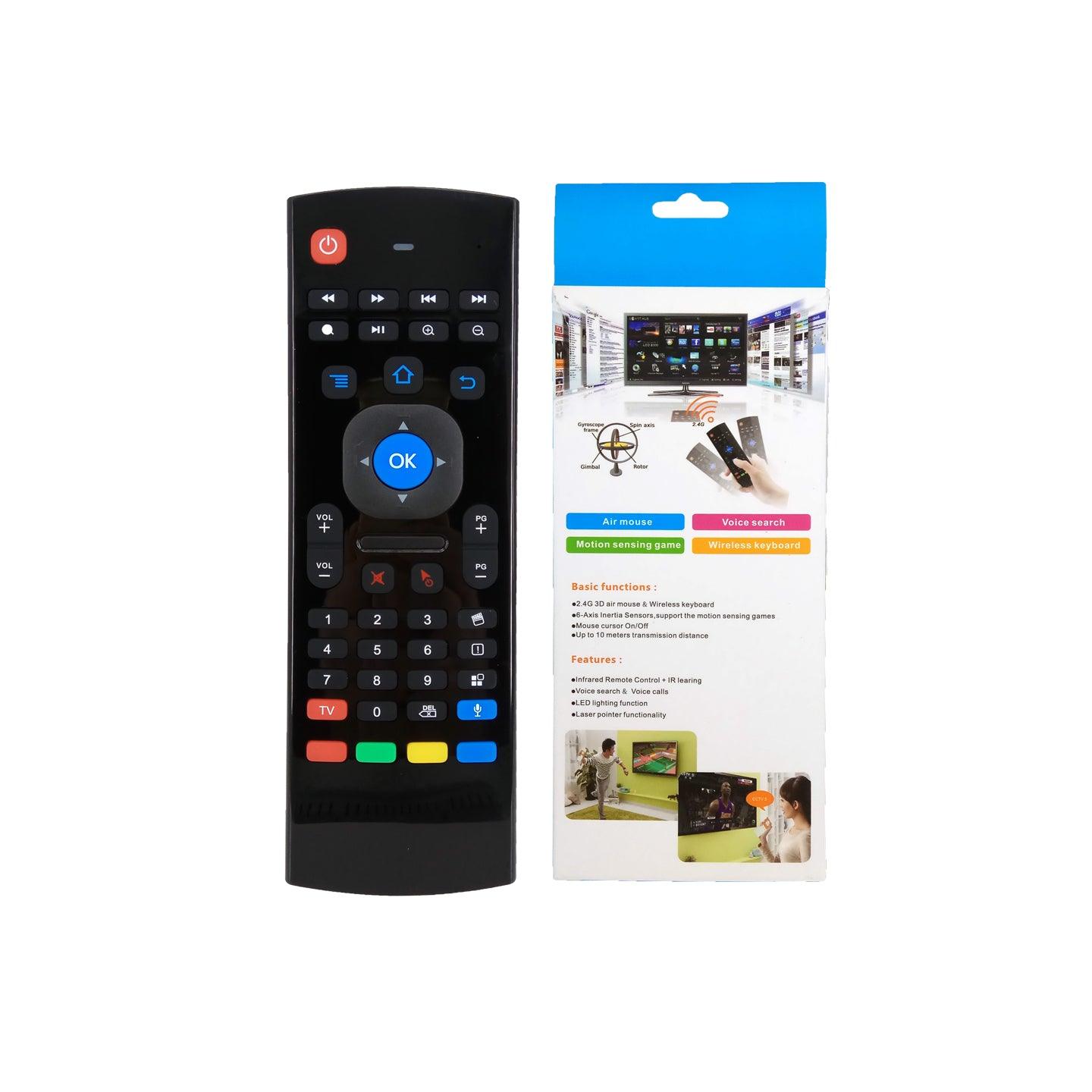 MX3 Multi-function Remote Control + Air Mouse + Wireless Keyboard For Xbox 360/Android TV Box/PC/Smart TV/Projector/HTPC