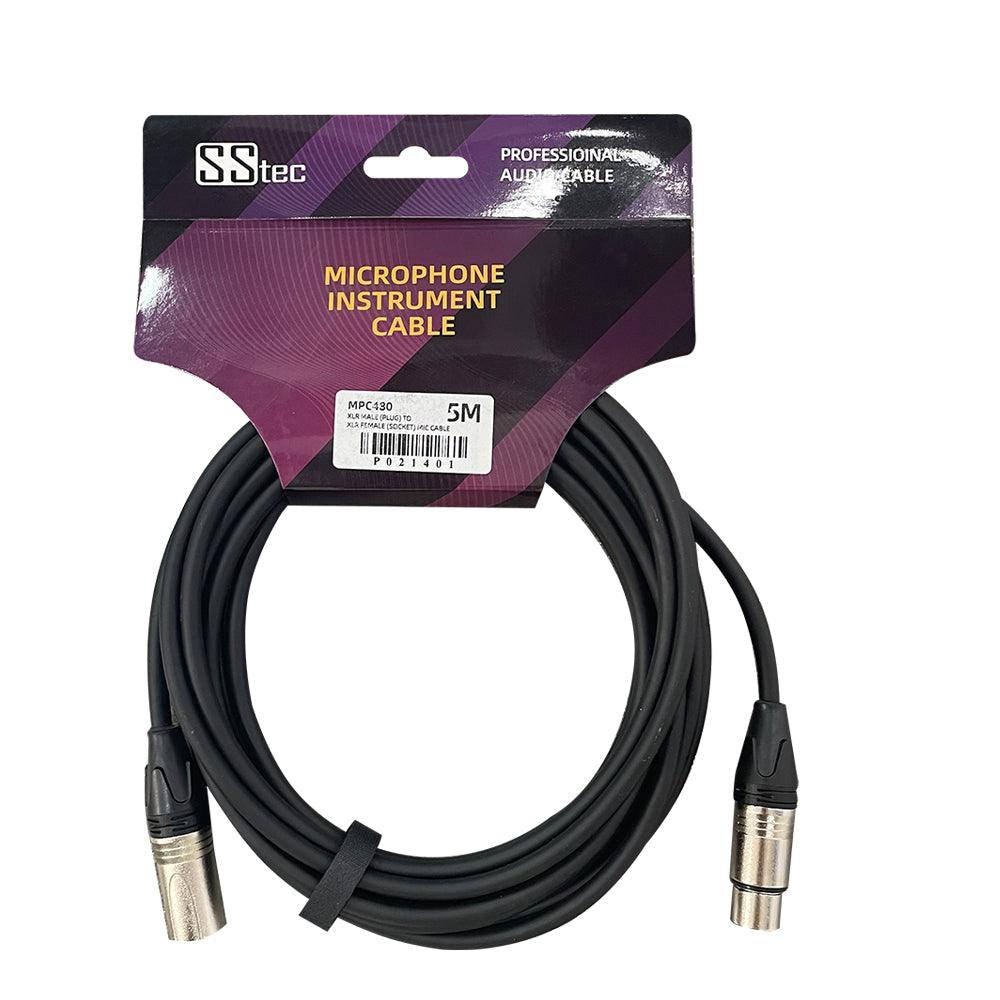 XLR Professional Audio/Stereo Cable, XLR Male to XLR Female Extension Cable For Microphone, Mixer, Recording Studio, Podcast, Music Performance, DJ, MPC480