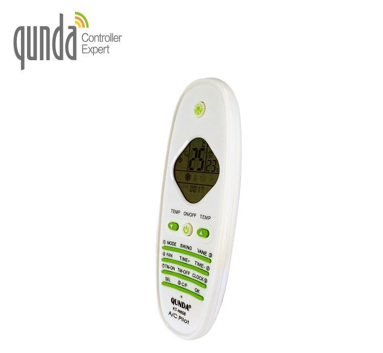 KT-N858 Universal Air Conditioner AC Remote Control 2000-In-1, For LG Mitsubishi Toshiba Hitachi Fujitsu Daewoo Sharp Samsung Electrolux Sanyo Aux Gree Carrier York Trane Haier Rowa