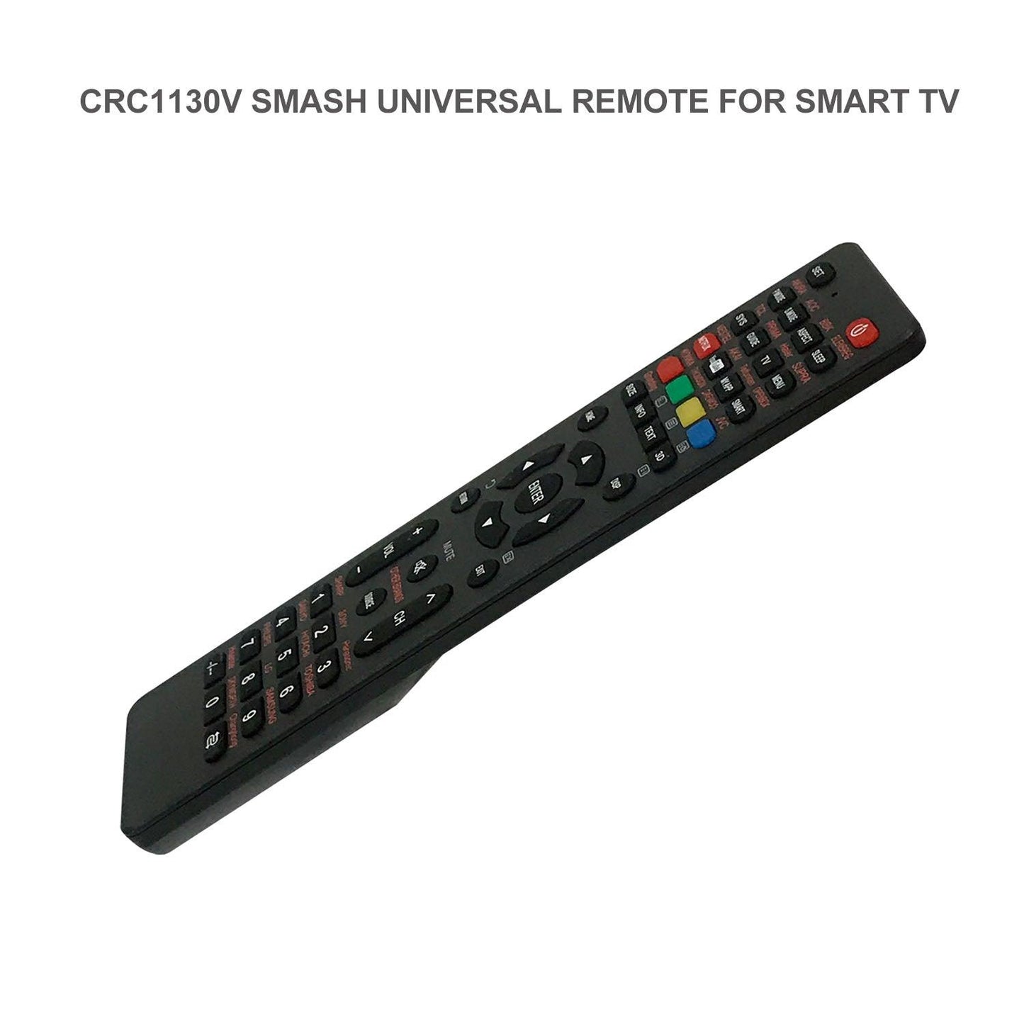 CRC1130V Universal TV Remote Control for LG, Samsung, Sony, Hisense, Panasonic, Philips, Sharp, Sanyo, Toshiba, Hitachi, TCL Smart TV