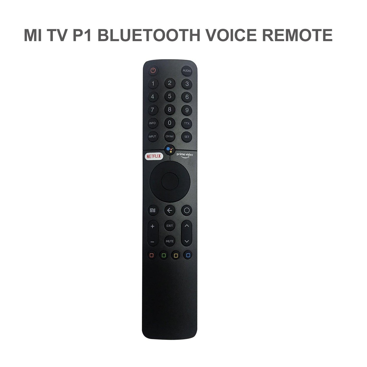 MIV07 Xiaomi Voice remote control XMRM-19 use for MI TV P1 smart voice PrimeVideo Netflix Remote Controller