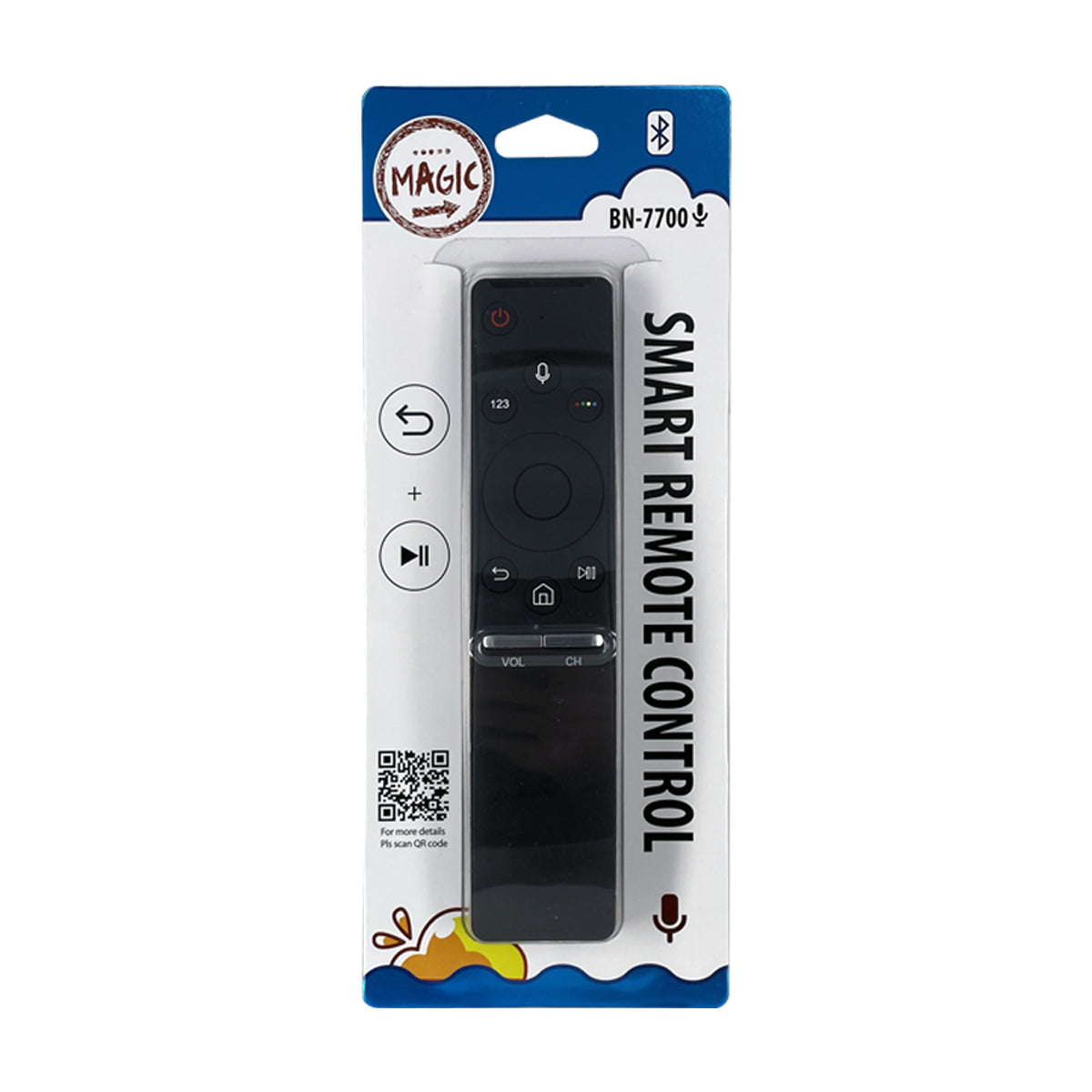BN-7700 Voice Remote Control For Samsung TV 6990/7300/7700/8800/8900/9800 Series, UE Series, BN59-01259B