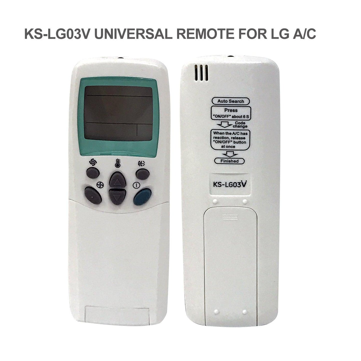 KS-LG03V Universal AC Remote Control For LG Air Conditioners