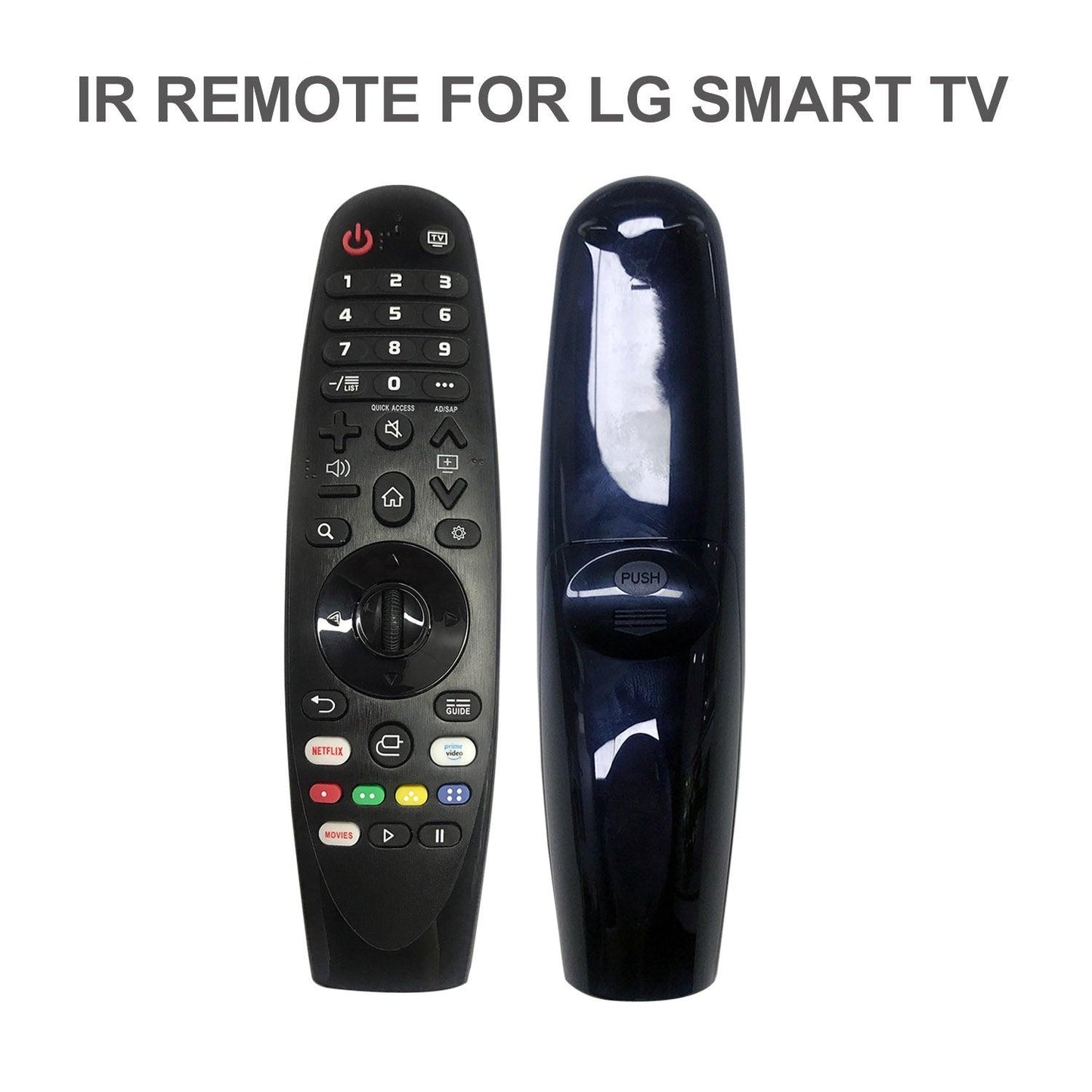 IR-MR20/19 Remote Control For LG 2018-2020 Smart TV, OLED Series, SK/UK Series, AN-MR18/19/20, AN-MR400/500/600/650/700 (No Voice Input, No Pointer)