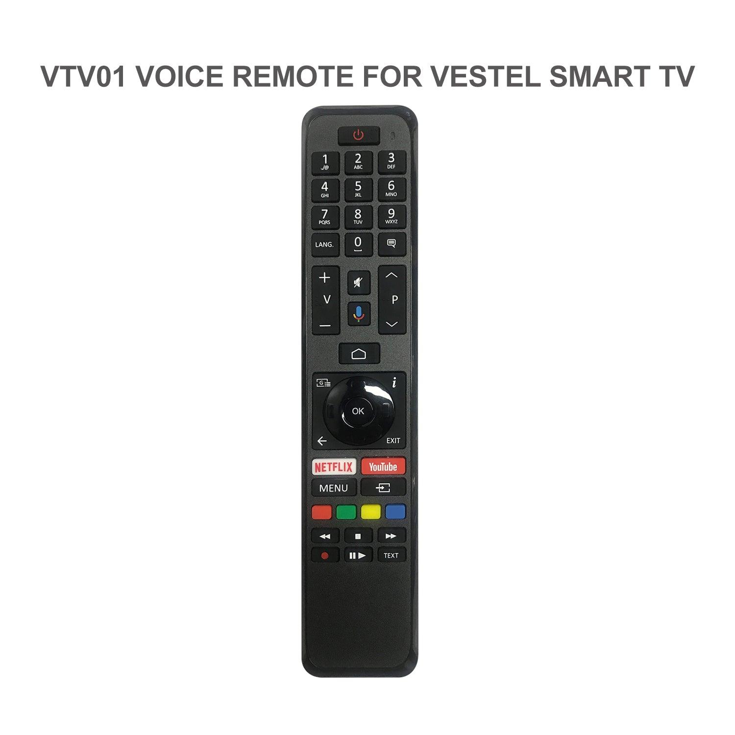 VTV01 Replacement Smart Voice Remote Control for Vestel TV – Sealayer