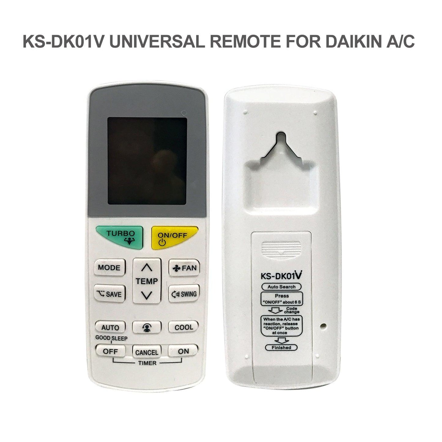 KS-DK01V Universal AC Remote Control For Daikin Air Conditioner