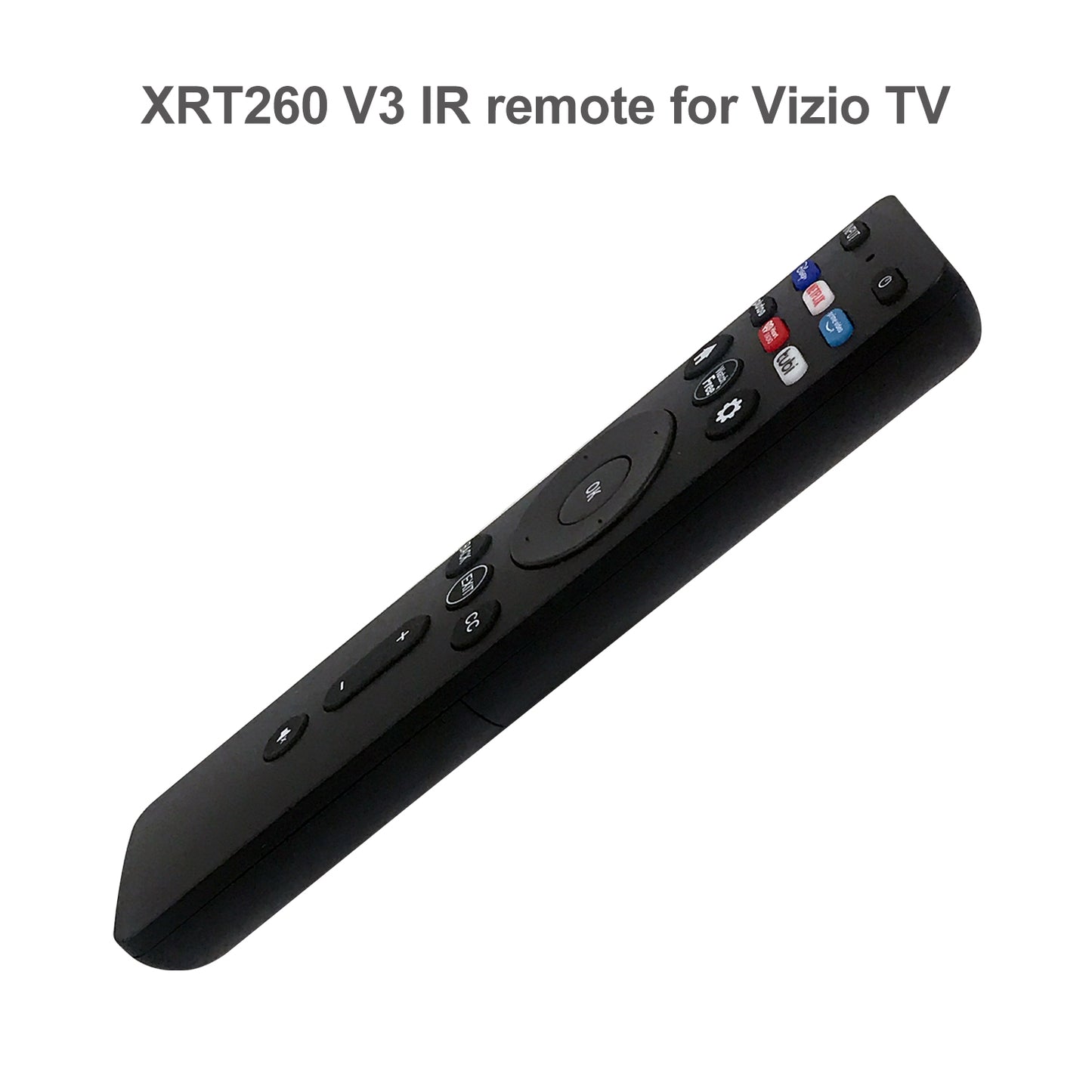 New Replacement Infrared IR Remote Control XRT260 fit for Vizio V-Series and M-Series 4K HDR Smart TV with Shortcut App Keys Disney+, Netflix, Prime Video, Pluto, iHeart Radio, TUBI, Watchfree (Version 3)