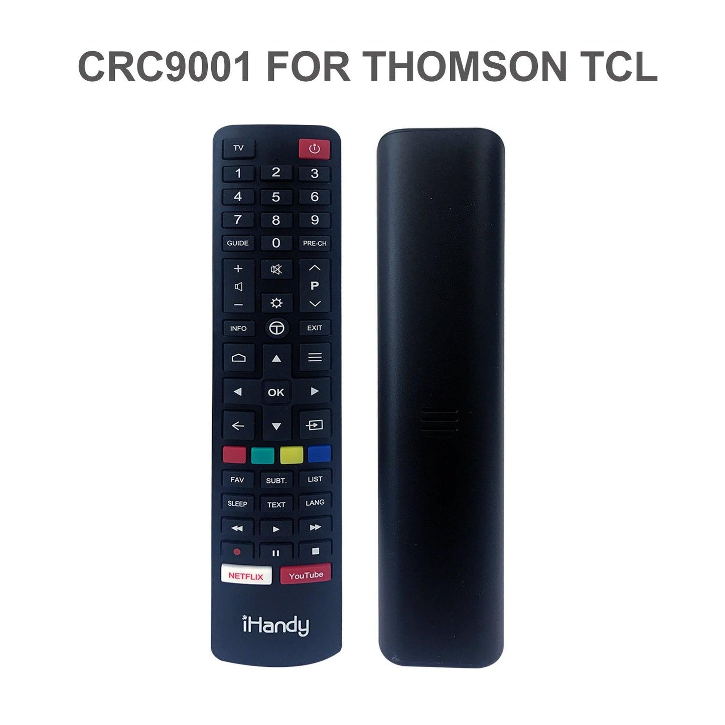 CRC9001 Universal TV Remote Control Works with Thomson/ TCL TVs