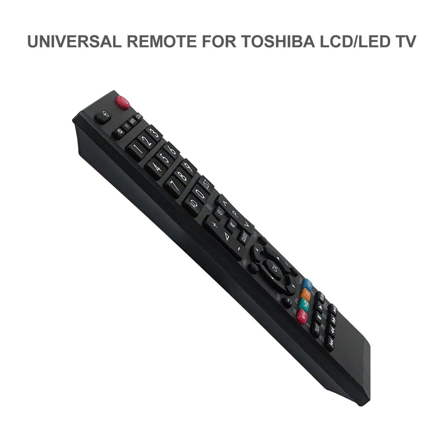 L890+V Universal TV Remote Control Work with Toshiba LCD LED HDTV 3D TVs