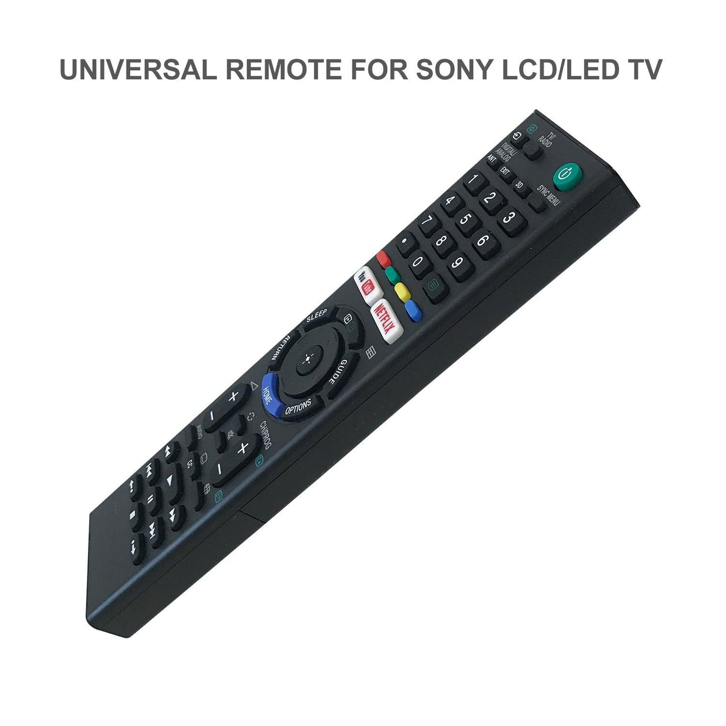 L1370V Universal TV Remote Control Work with Sony LCD LED HDTV 3D TVs