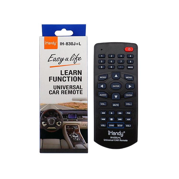 IH-RC-830J Remote Control For Media Player/ Vehicle CD & DVD Player, Works With Pionner JVC Sony Panasonic Toyota ALP, With IR Learning Function