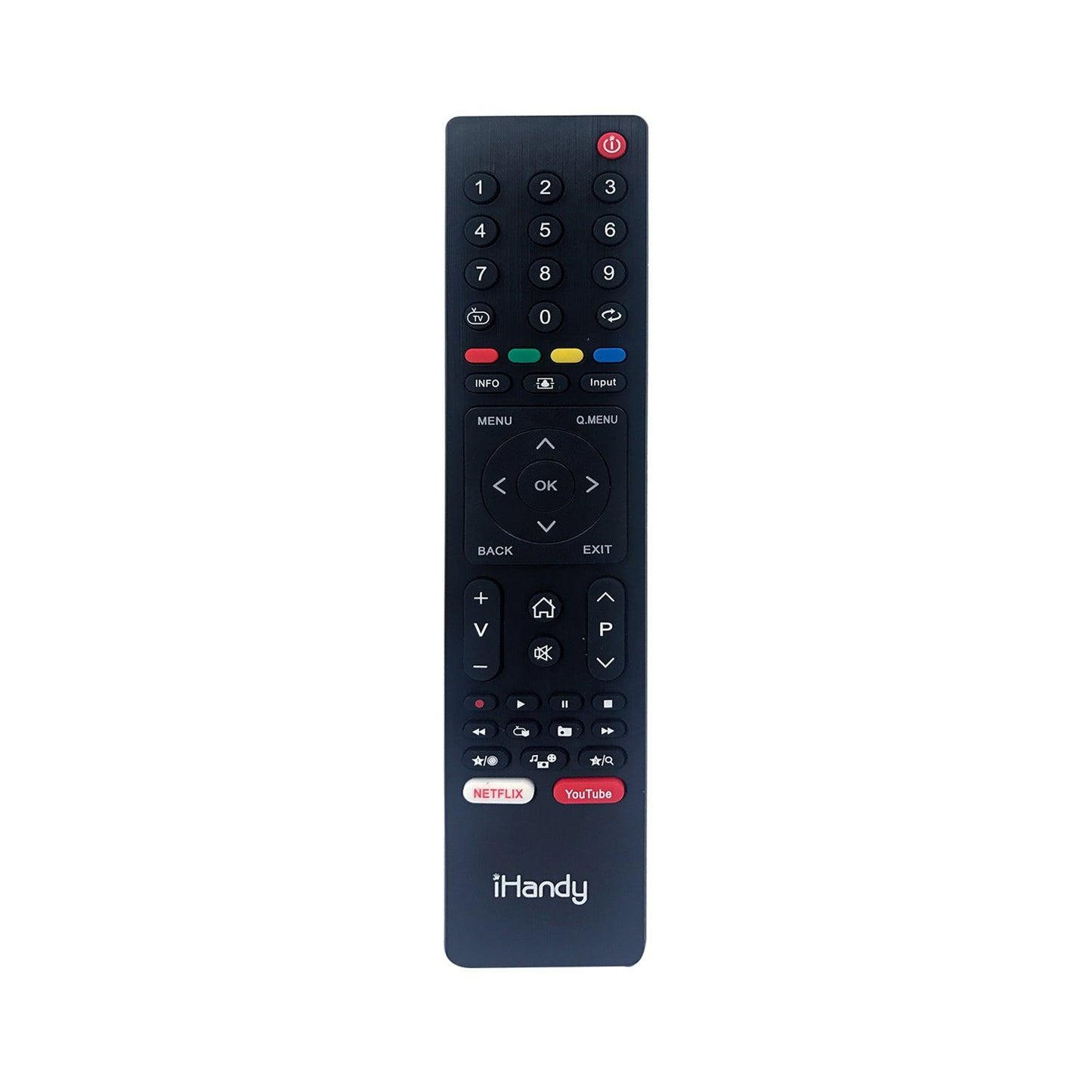 CRC8001 Universal TV Remote Control For All Grundig LCD LED HDTV 3D TVs