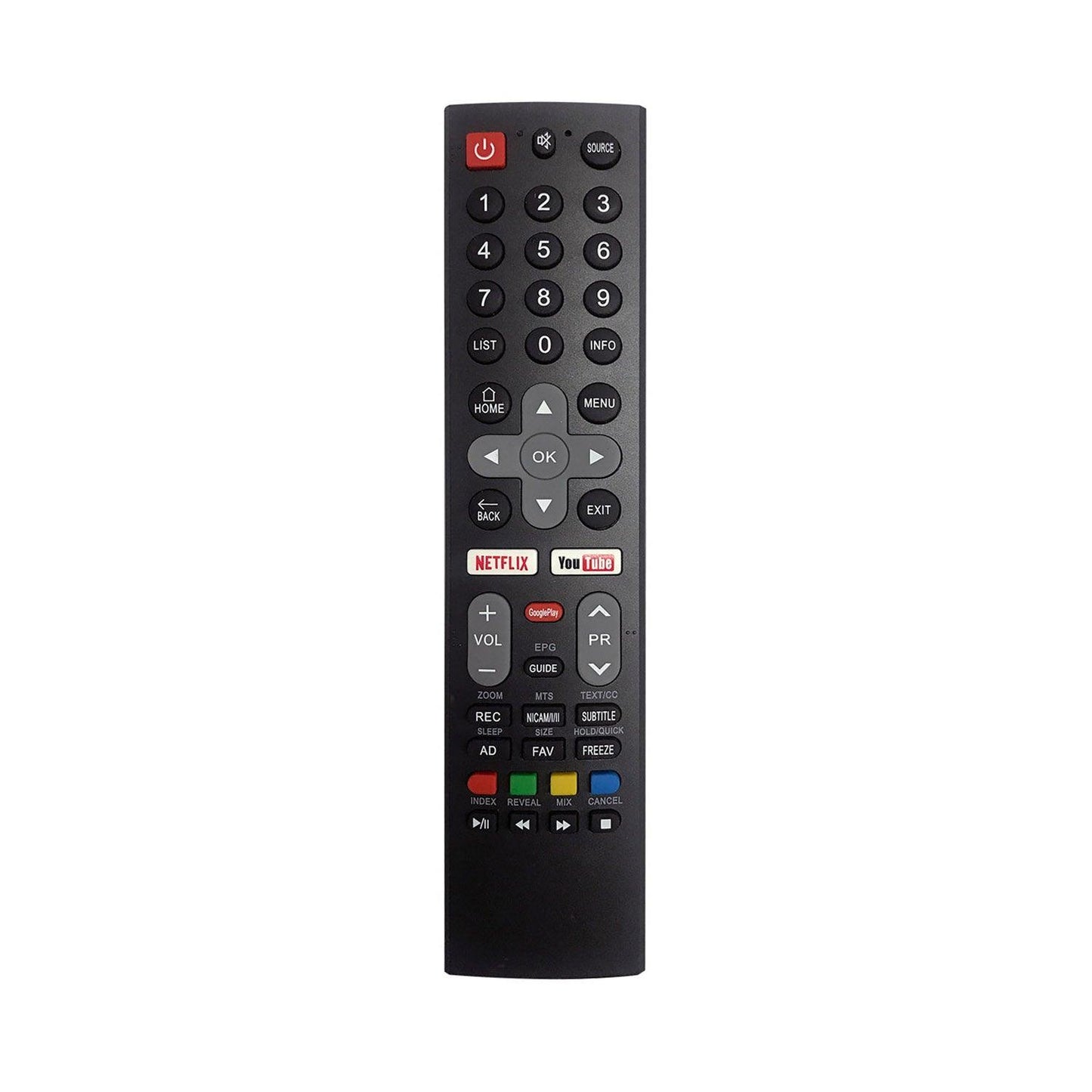 L1592V  Universal TV Remote Control Work with Skyworth Yasin Walton LCD LED HDTV 3D TVs