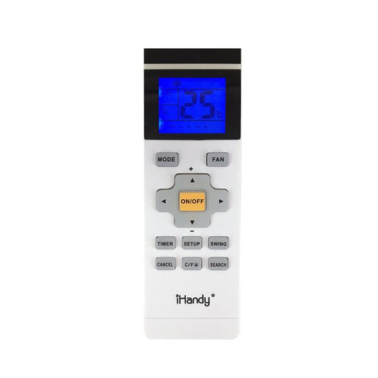 CRC1805 Universal Air Conditioner AC Remote Control With LCD Screen, For LG Mitsubishi Toshiba Hitachi Fujitsu Daewoo Sharp Samsung Electrolux Sanyo