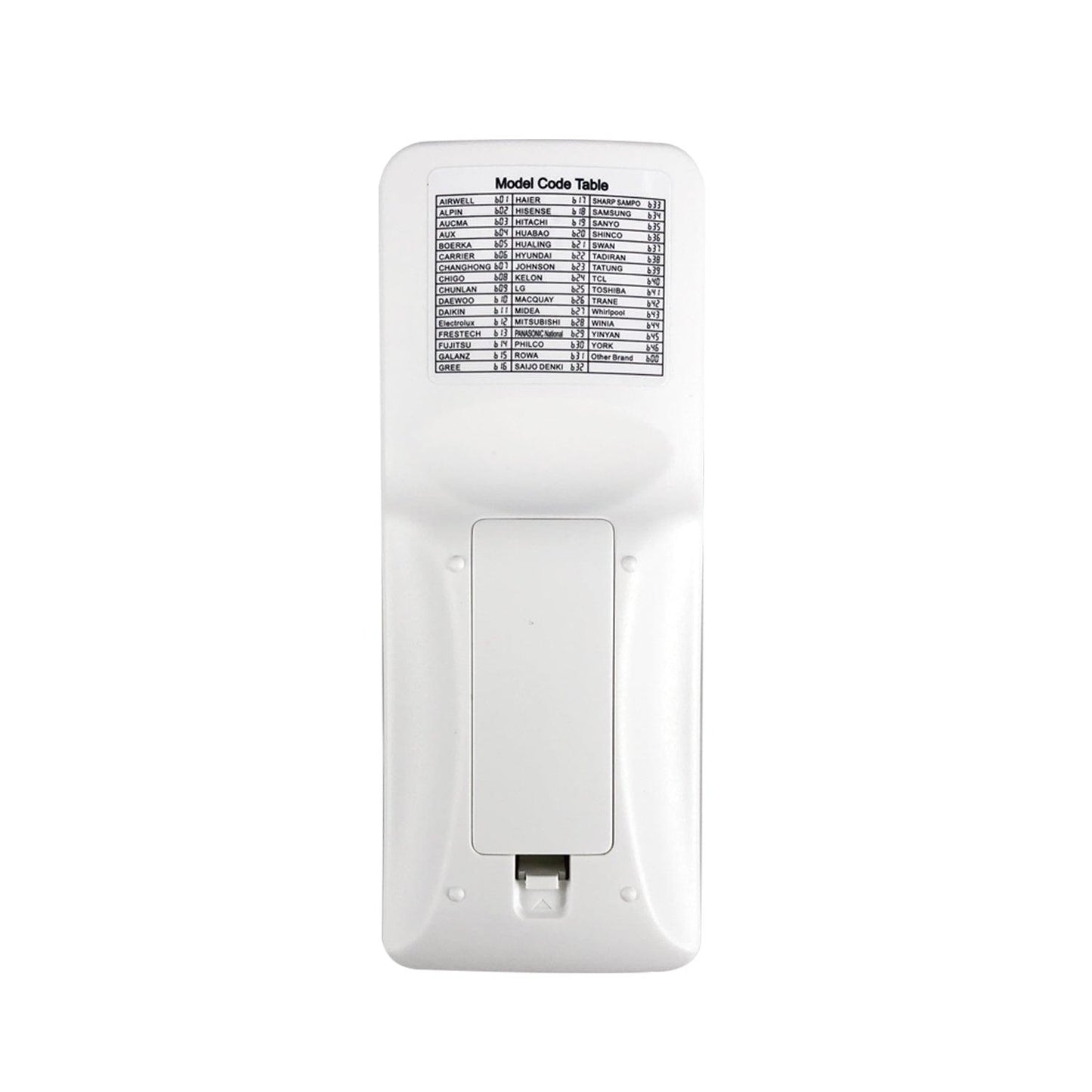CRC2003A Qunda Universal Air Conditioner AC Remote Control For Mitsubishi, Toshiba, Hitachi, Fujitsu, Daewoo, LG, Sharp, Samsung, Electrolux, Sanyo