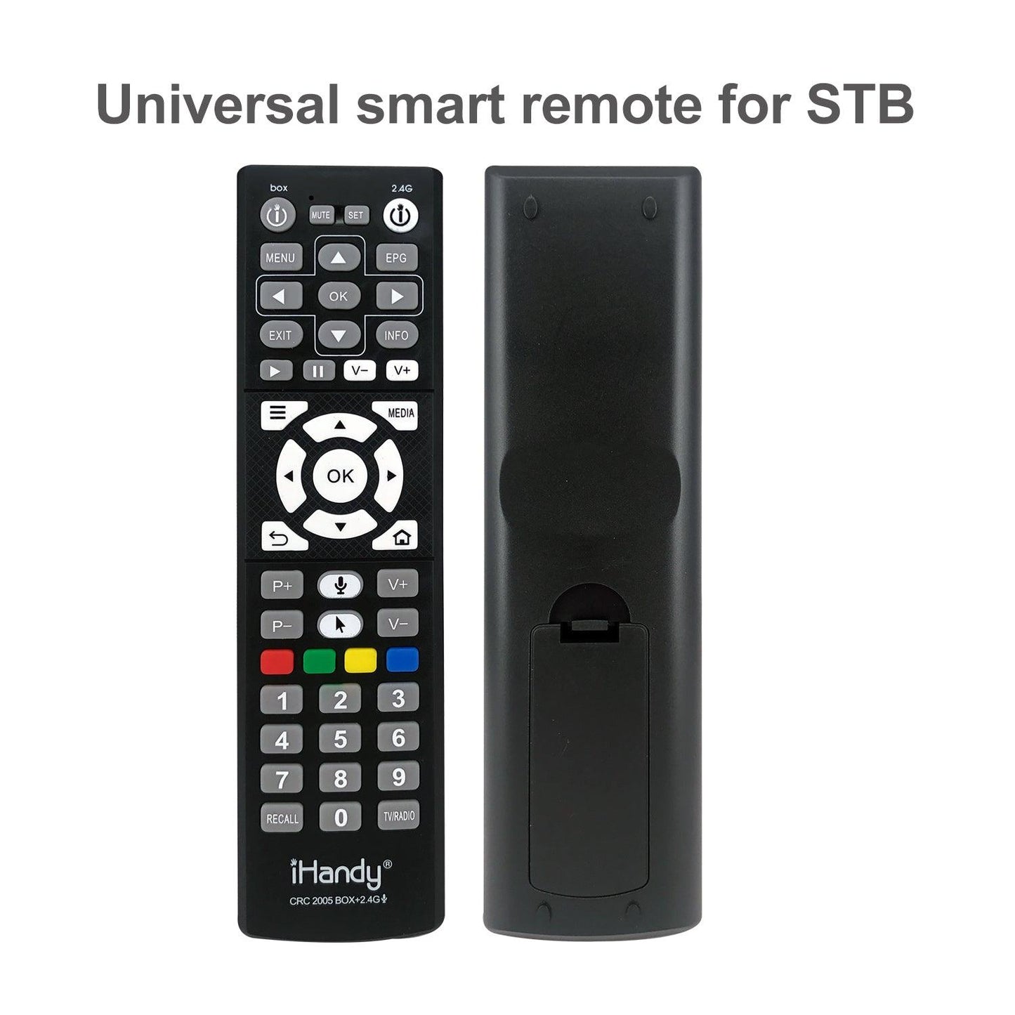 CRC2005 Air Mouse Remote Control for DVB-T2 with IR Learning Function