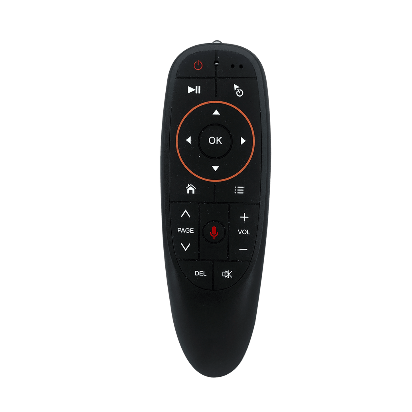 G10S Voice Remote Air Mouse Remote, 2.4G RF Wireless Remote Control with 3 Axis Gyroscope and IR Learning, Air Fly Mouse with Voice Input for Android TV Box/PC/Smart TV/HTPC/Projector and More