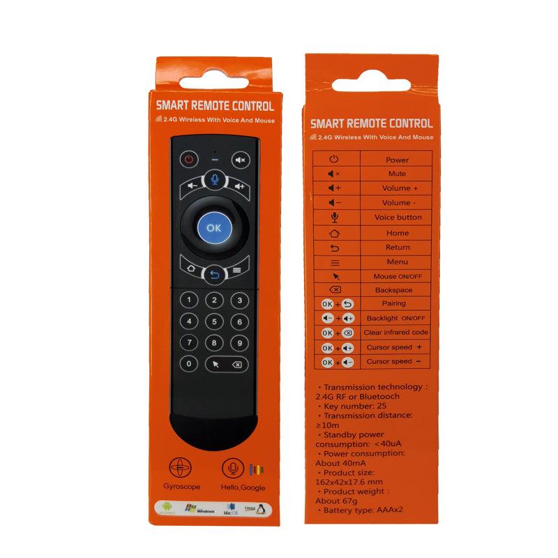 G21 Pro Voice Remote Control & Air Mouse & IR Learning, For Android TV Box/PC/Smart TV/Projector/HTPC