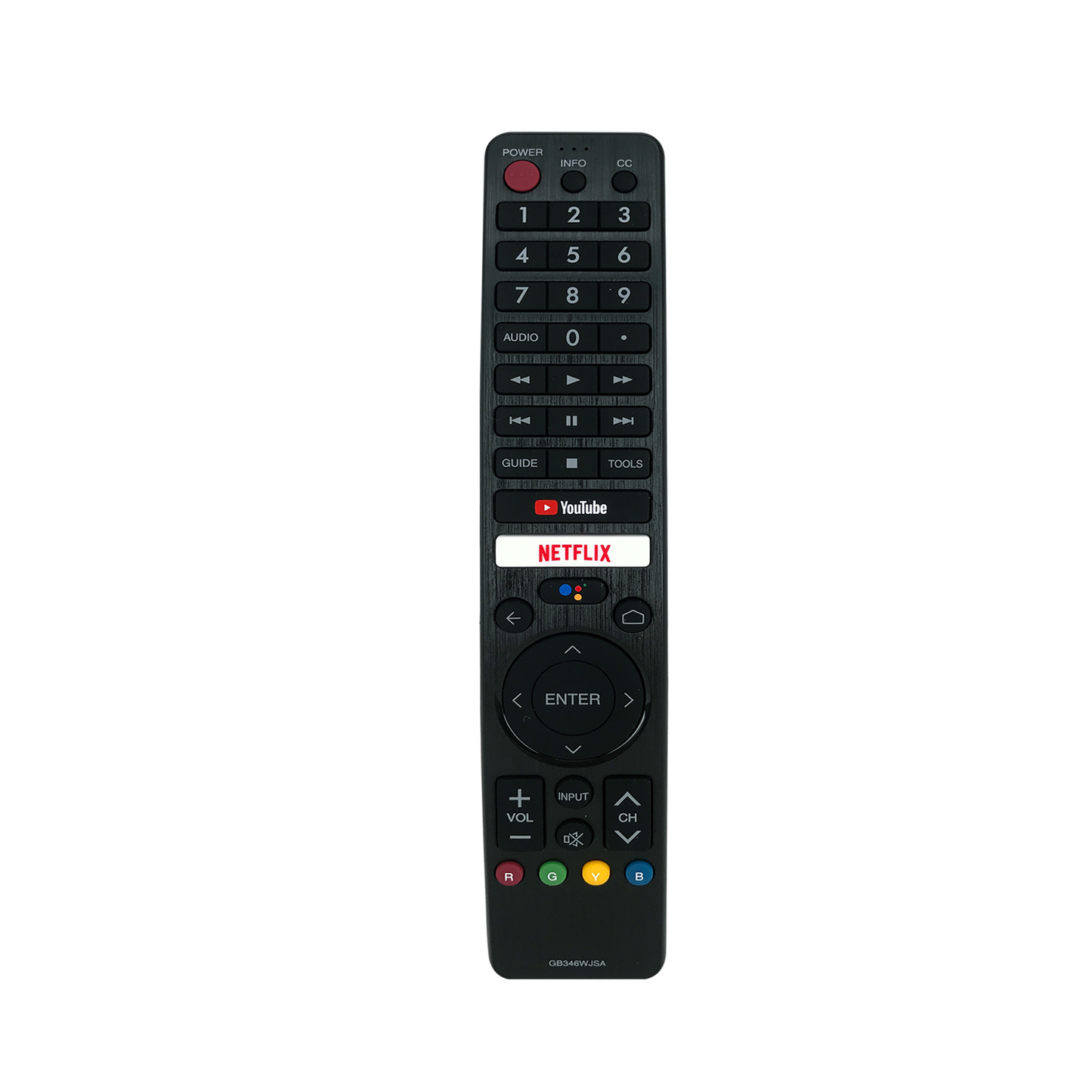 BT-GB346 Remote Control for Sharp AQUOS TV, GB346WJSA Replacement