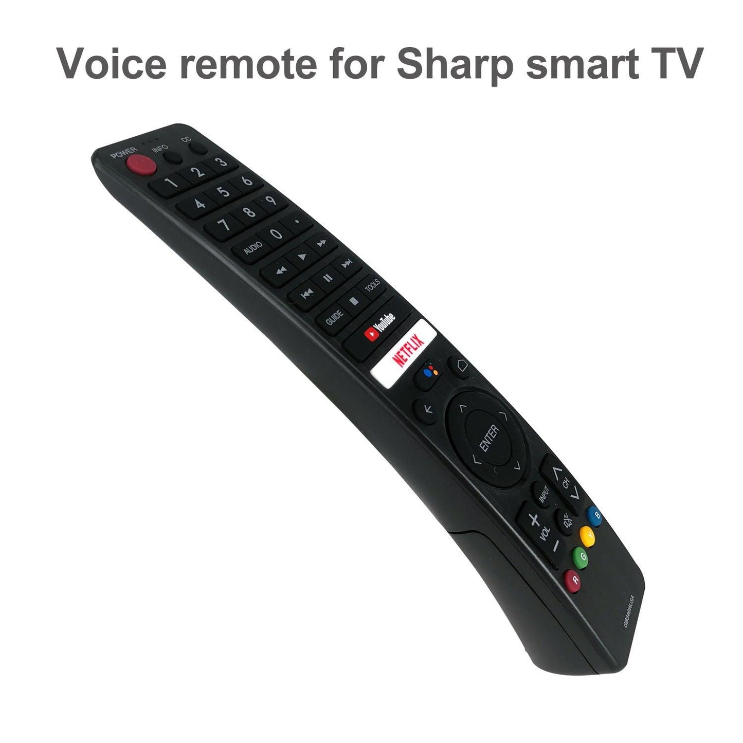 BT-GB346 Remote Control for Sharp AQUOS TV, GB346WJSA Replacement