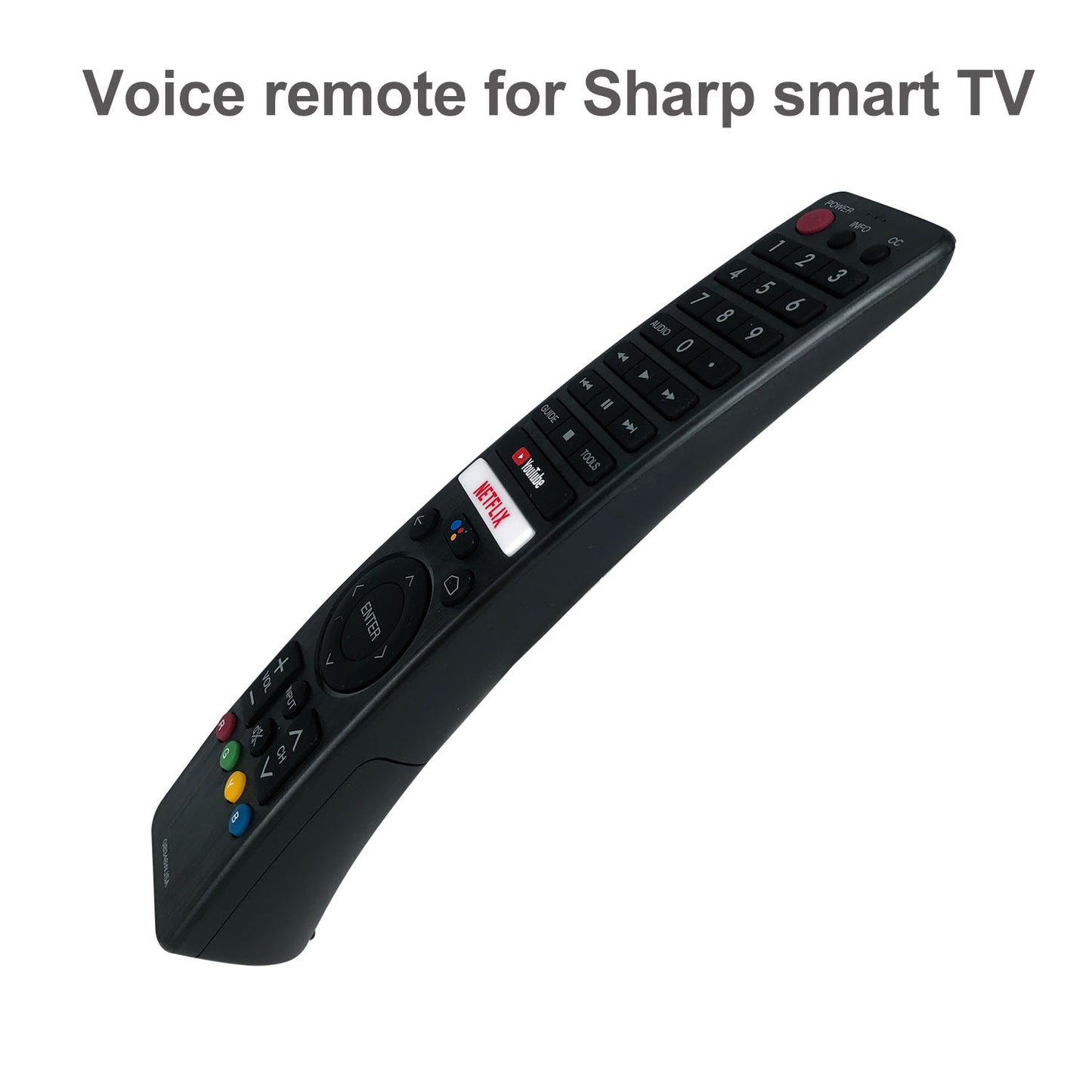 BT-GB346 Remote Control for Sharp AQUOS TV, GB346WJSA Replacement
