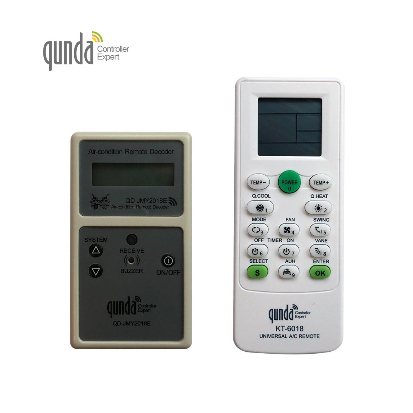 QD-JMY2018(E) Qunda Universal Air Conditioner AC Remote Control & Infrared Signal Decoder For Air Conditioner