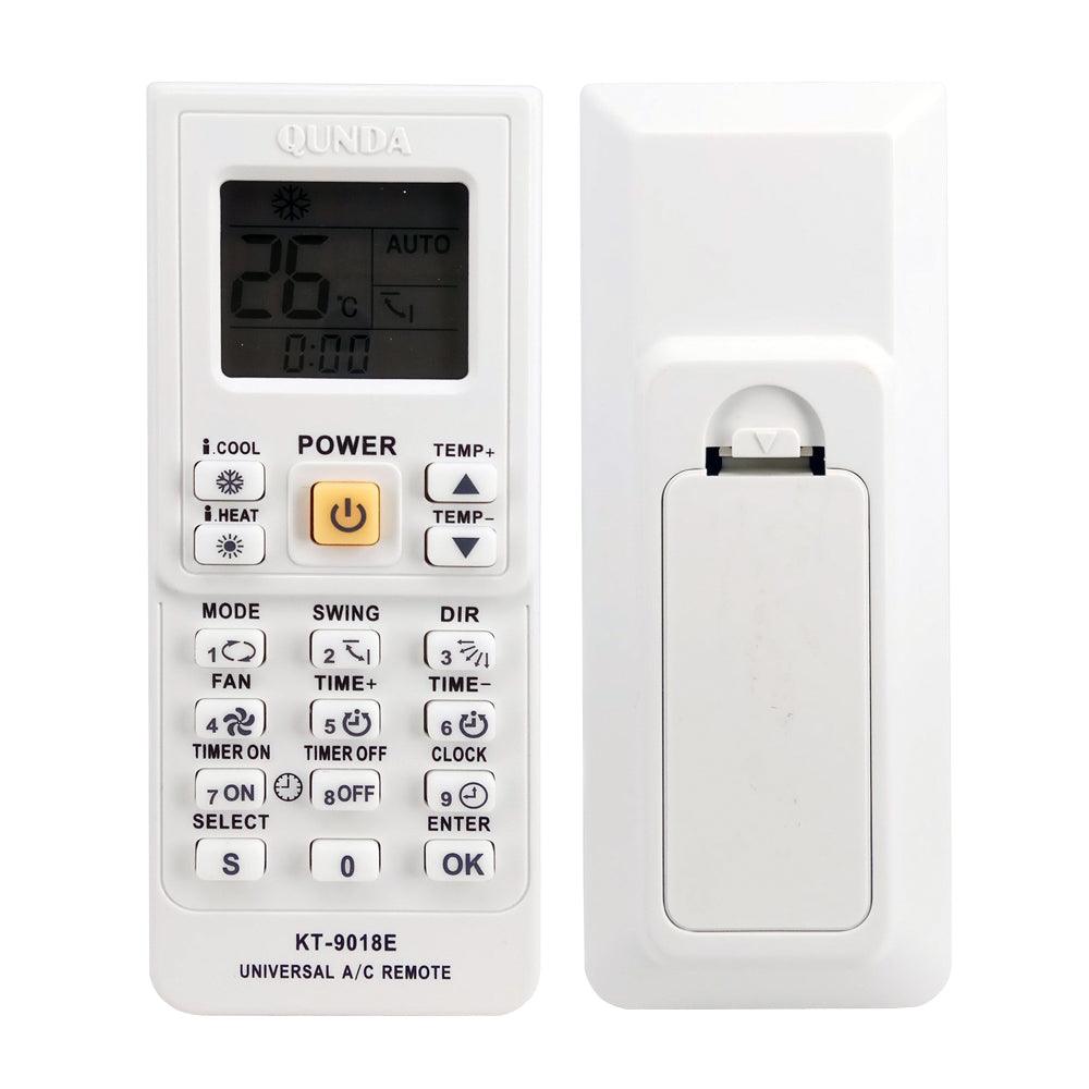 KT-9018E Universal Air Conditioner AC Remote Control Compatible With Mitsubishi Toshiba Hitachi Fujitsu Daewoo LG Sharp Samsung Electrolux Sanyo