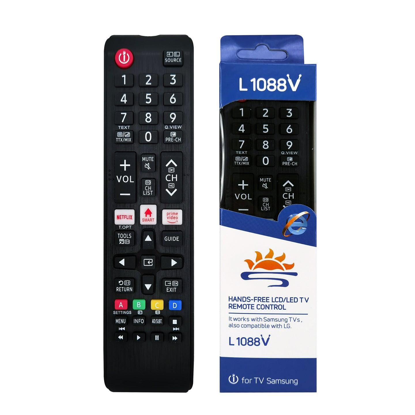 L1088V Universal TV Remote Control For Samsung, UN Series, RU Series, BN59/ AA59 Series