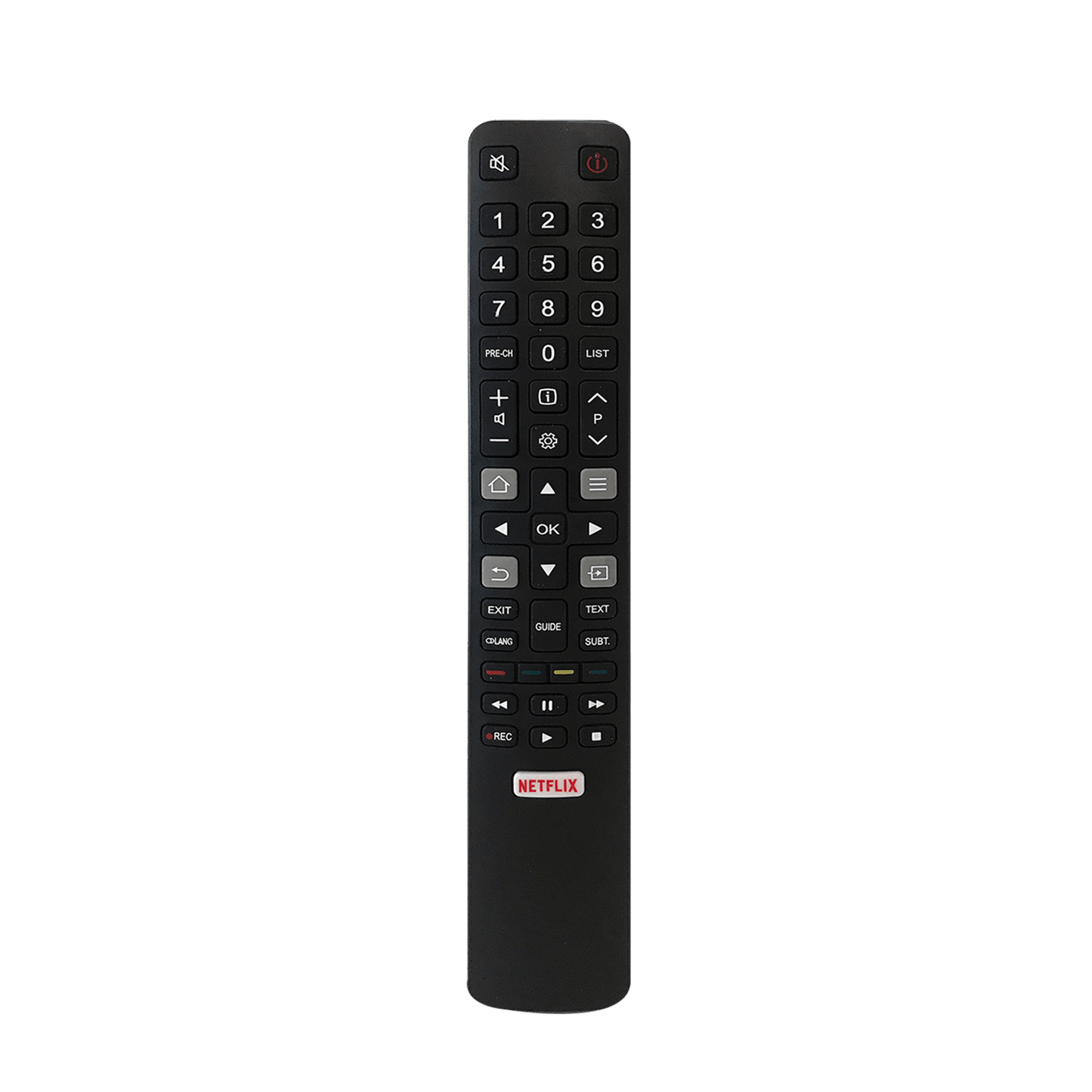 L1508V Remote Control Replacement for All TCL Android 4K UHD Smart TV Without Voice Command, Replace RC2000, RC3000, L32, L40, LE32, RC-F, TLC, M2, CT, RC Series and More