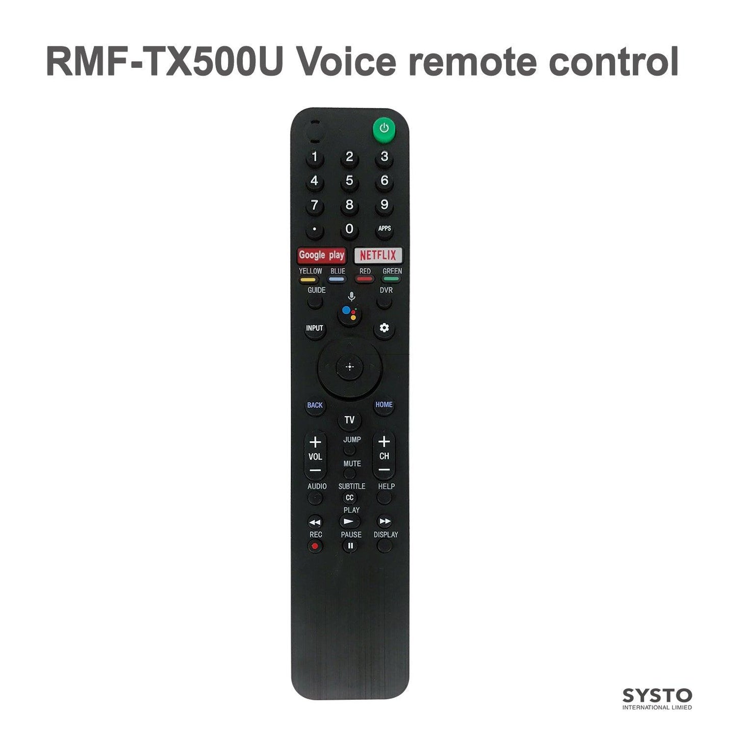 RMF-TX500U Voice Remote Control For Sony TV, Sony KD Series, XBR Series